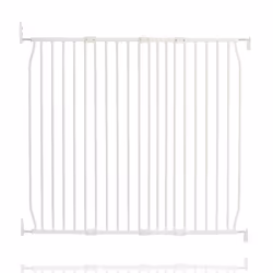 Safetots Eco Screw Fit Baby Gate - 120cm - 130cm, White