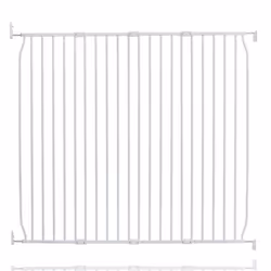 Safetots Eco Screw Fit Baby Gate - 130cm - 140cm, White