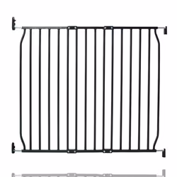 Safetots Eco Screw Fit Baby Gate - 90cm - 100cm, Black