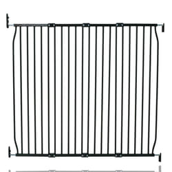 Safetots Eco Screw Fit Baby Gate - 130cm - 140cm, Black
