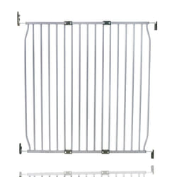Safetots Eco Screw Fit Baby Gate - 100cm - 110cm, Grey