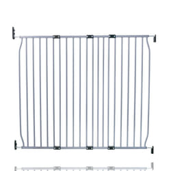 Safetots Eco Screw Fit Baby Gate - 120cm - 130cm, Grey