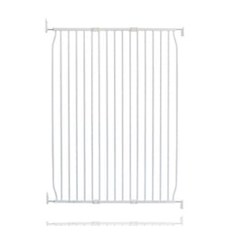Safetots Extra Tall Eco Screw Fit Baby Gate - 100cm - 110cm, White