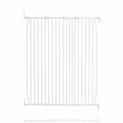Safetots Extra Tall Eco Screw Fit Baby Gate - 120cm - 130cm, White