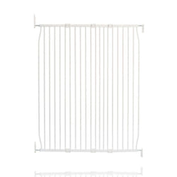 Safetots Extra Tall Eco Screw Fit Baby Gate - 120cm - 130cm, White