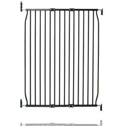 Safetots Extra Tall Eco Screw Fit Baby Gate - 90cm - 100cm, Black