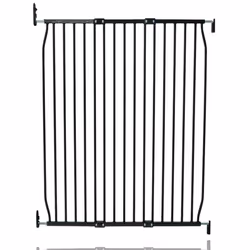 Safetots Extra Tall Eco Screw Fit Baby Gate - 100cm - 110cm, Black