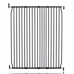 Safetots Extra Tall Eco Screw Fit Baby Gate - 120cm - 130cm, Black