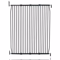 Safetots Extra Tall Eco Screw Fit Baby Gate - 130cm - 140cm, Black