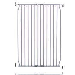 Safetots Extra Tall Eco Screw Fit Baby Gate - 80cm - 90cm, Grey
