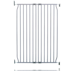 Safetots Extra Tall Eco Screw Fit Baby Gate - 80cm - 90cm, Grey