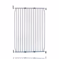 Safetots Extra Tall Eco Screw Fit Baby Gate - 100cm - 110cm, Grey