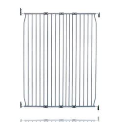 Safetots Extra Tall Eco Screw Fit Baby Gate - 110cm - 120cm, Grey