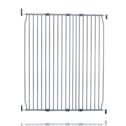 Safetots Extra Tall Eco Screw Fit Baby Gate - 120cm - 130cm, Grey