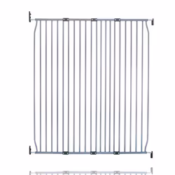 Safetots Extra Tall Eco Screw Fit Baby Gate - 130cm - 140cm, Grey