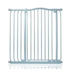 Safetots Extra Tall Curved Top Gate - Matt Grey, 89cm - 98cm