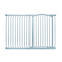 Safetots Extra Tall Curved Top Gate - Matt Grey, 134cm - 143cm