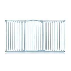 Safetots Extra Tall Curved Top Gate - Matt Grey, 170cm - 179cm