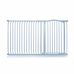 Safetots Extra Tall Curved Top Gate - Matt Grey, 171cm - 180cm