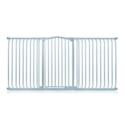 Safetots Extra Tall Curved Top Gate - Matt Grey, 188cm - 197cm