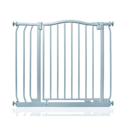 Safetots Curved Top Safety Gate - Matt Grey, 80cm - 89cm