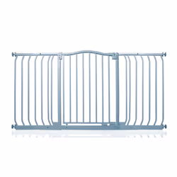 Safetots Curved Top Safety Gate - Matt Grey, 143cm - 152cm