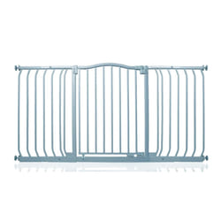 Safetots Curved Top Safety Gate - Matt Grey, 143cm - 152cm
