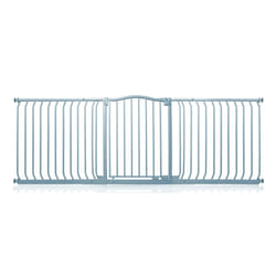 Safetots Curved Top Safety Gate - Matt Grey, 197cm - 206cm