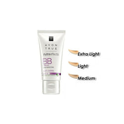 2 x  Avon True NutraEffects BB Cream Anti Aging SPF 15 Extra Light
