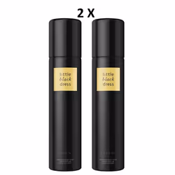 2 X Avon Little Black Dress Perfumed Body Spray Discontinued 75ml