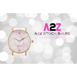 Avon Amabella Semi-Precious Watch Pink with white Strap