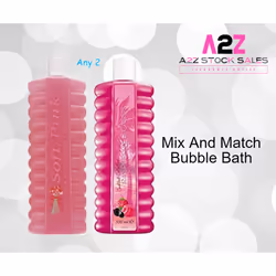 2x Avon Various Scents Bubble Bath 500ml - One of Each