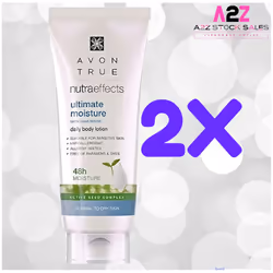 2x Avon NutraEffects - Ultimate Moisture - Body Lotion - Travel Size