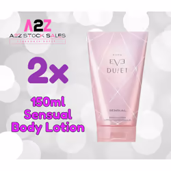 2x Avon Eve Duet Sensual - Body Lotion - 150ml