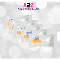 5 x Avon Care Soap With Glycerine and Vitamins 90g
