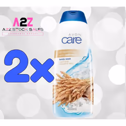 2 X Avon Care - Smoothing with Oatmeal - Body Wash - 400ml