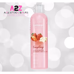 2x Avon Naturals - Strawberry & White Chocolate - Shower Gel - 200ml