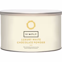 Luxury White Hot Chocolate, Hot Chocolate Powder for Smooth & Creamy Hot Chocolate, Suitable for Vegetarians, Halal & Nut-Fre ...