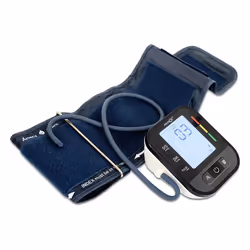 Arm Blood Pressure Monitor: Dual User, Approved UK Blood Pressure Monitors, Large 4-Color LCD & Adjustable Cuff, Irregular Heartbeat Detection