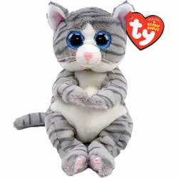 Ty OFFICIAL MITZI the Tabby Cat 6 Beanie Baby soft toy new tagged