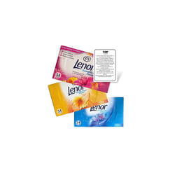 Tumble Dryer Sheets Lenor Spring Awakening, Summer Breeze, Sparkling Bloom Poppy & Top Tips Guide (Pack of 3 plus Guide), 34 Count (Pack of 3)