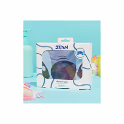 Disney Stitch Denim Shower Cap