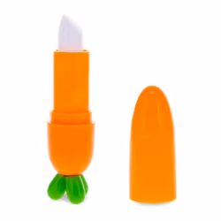 MAD Beauty Lip Balm Veggie Friends Carrot - Aloe Vera Scent  Cute Hydrating & Moisturizing Lip Care  Gift for Beauty Lovers and Veg | Lipstick for Wom