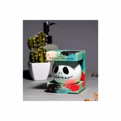 The Nightmare Before Christmas Cauldron Bath Fizzer | Jack Skellington Shape | Velvet Plum & Vanilla Scents | Relaxing Bath Time Treat