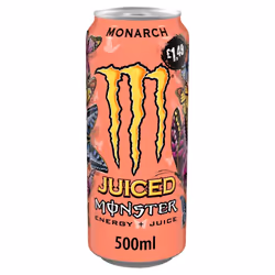 Monster Monarch Energy Drink 500ml (Pack of 12)