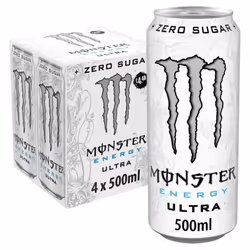 Monster Ultra Energy Drink 4 x 500ml (Pack of 6)