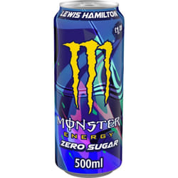 Monster Energy Lewis Hamilton Zero Sugar 500ml (Pack of 12)
