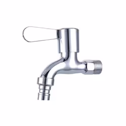 Outdoor Indoor Garden/Washing Lever 1/2" Tap Durable Brass Body Chrome