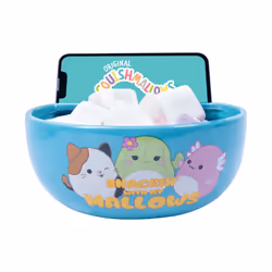 Squishmallows Stream n Snack Bowl 2-in-1 Bowl & Phone Holder. Cam Maritza Archie