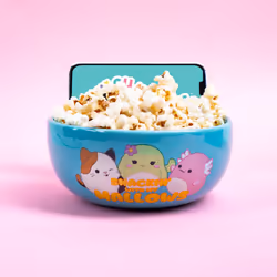 Squishmallows Stream n Snack Bowl 2-in-1 Bowl & Phone Holder. Cam Maritza Archie